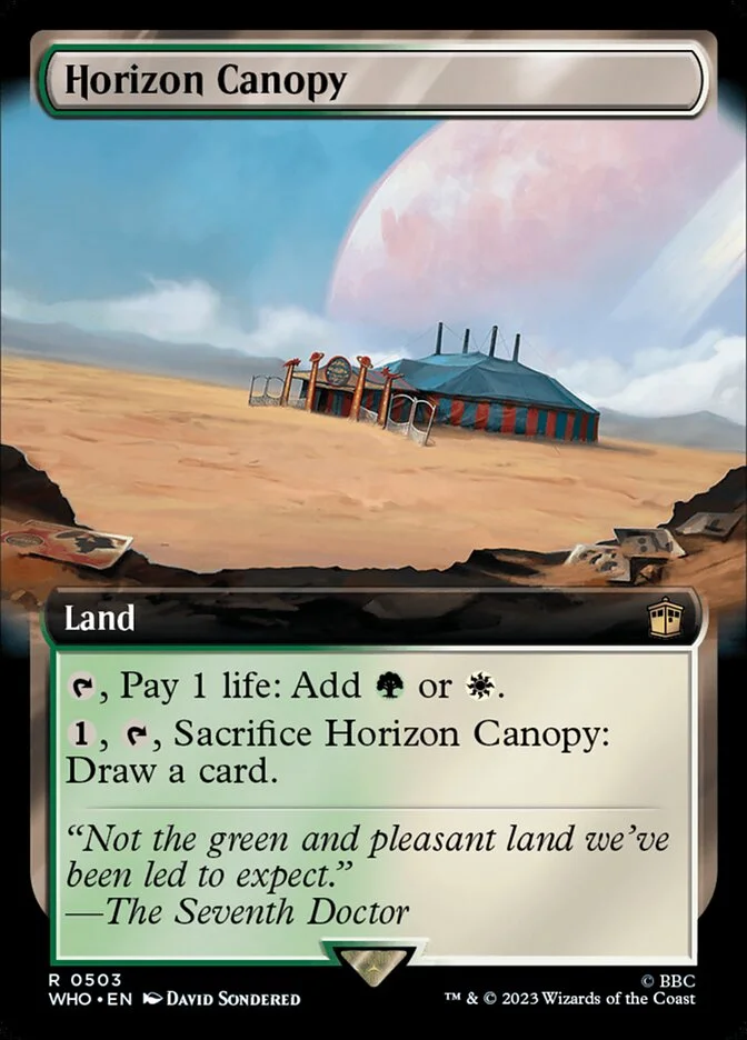 Horizon Canopy 「WHO/503」「EN」