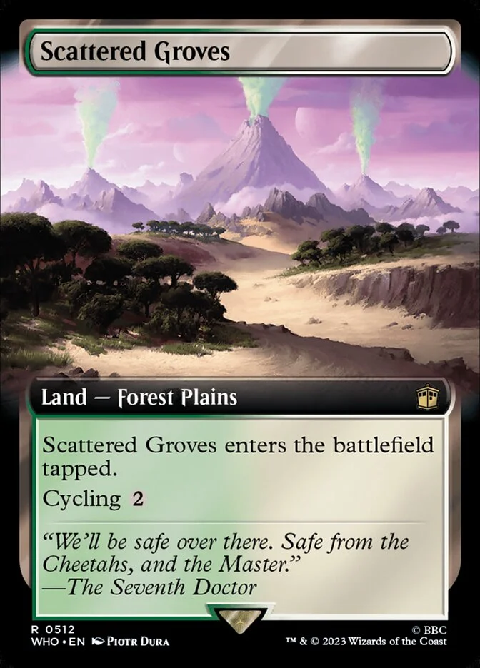 Scattered Groves 「WHO/512」「EN」