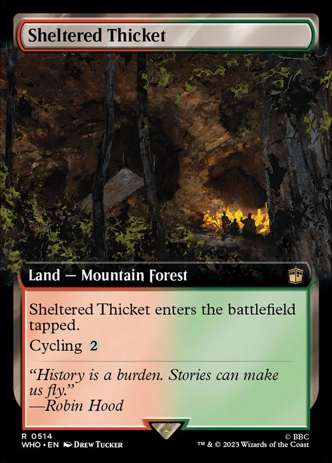 Sheltered Thicket 「WHO/514」「EN」