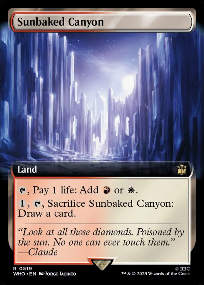 Sunbaked Canyon 「WHO/519」「EN」