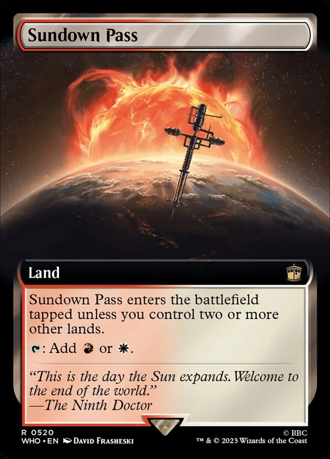 Sundown Pass 「WHO/520」「EN」