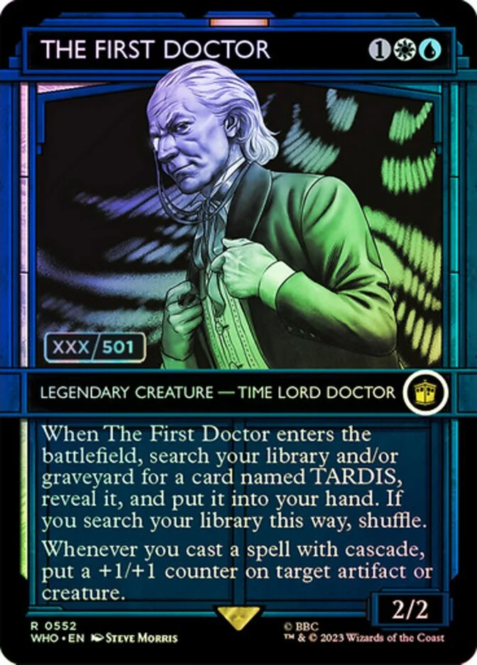 The First Doctor 「WHO/552z」「EN」