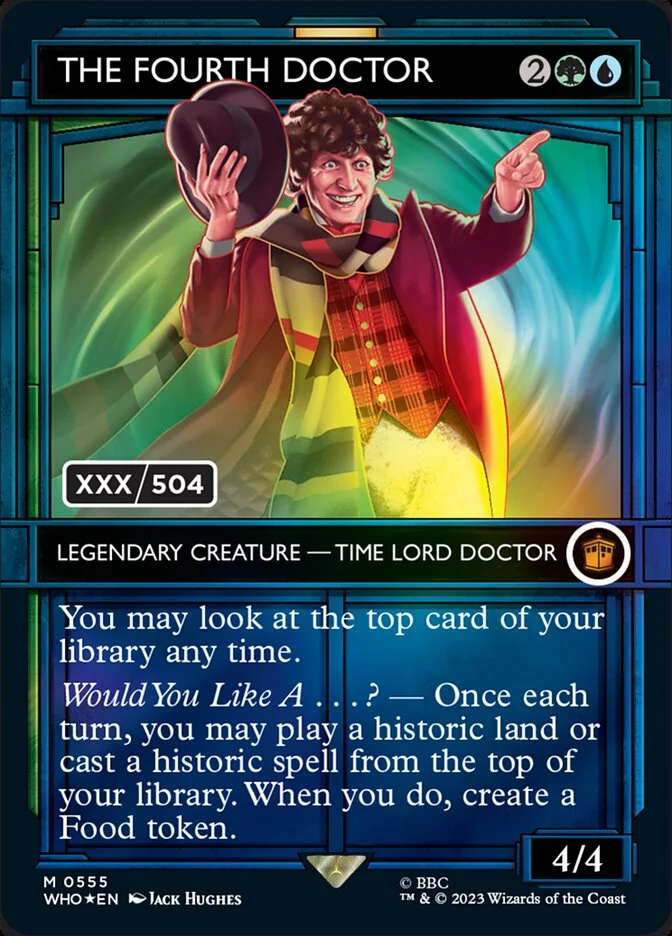 The Fourth Doctor 「WHO/555z」「EN」