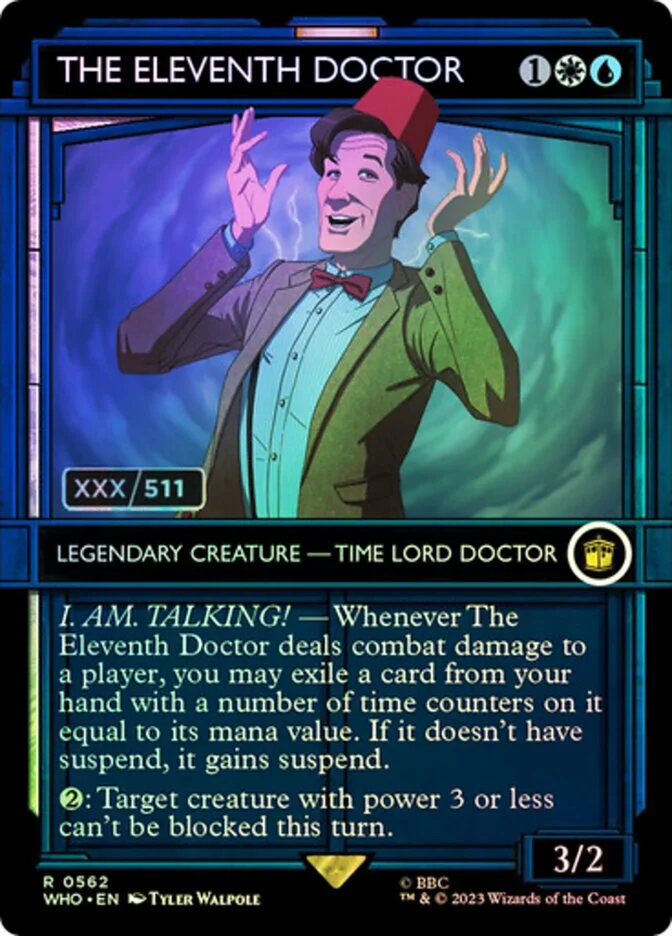 The Eleventh Doctor 「WHO/562z」「EN」