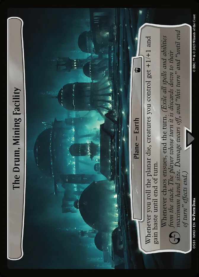 The Drum, Mining Facility 「WHO/581」「EN」