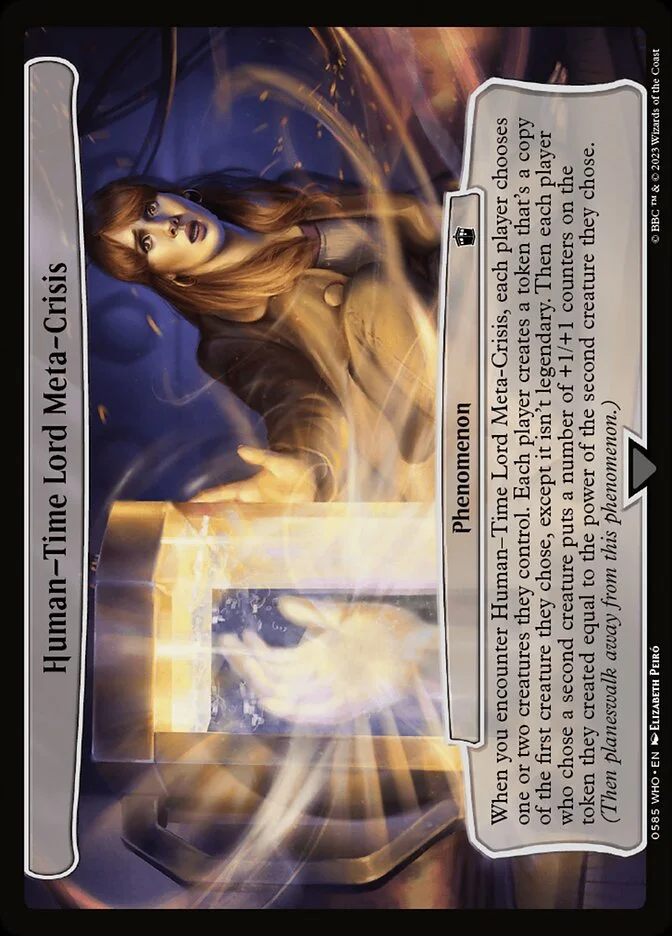 Human—Time Lord Meta-Crisis 「WHO/585」「EN」