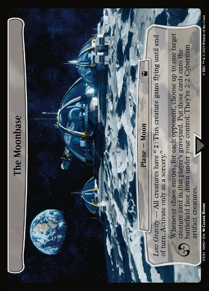 The Moonbase 「WHO/591」「EN」