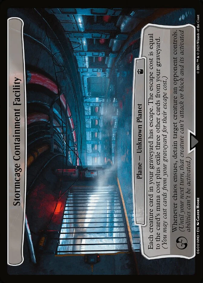 Stormcage Containment Facility 「WHO/600」「EN」