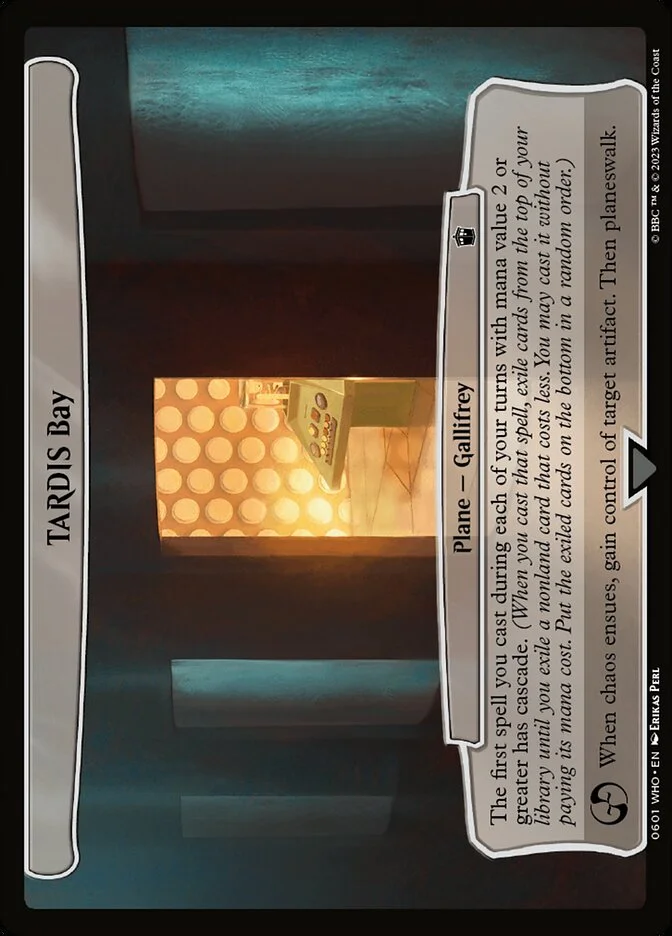 TARDIS Bay 「WHO/601」「EN」