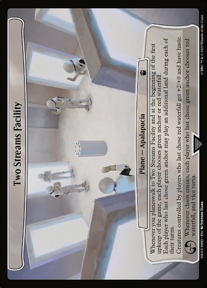 Two Streams Facility 「WHO/603」「EN」