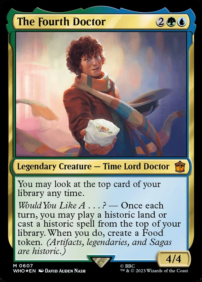 The Fourth Doctor 「WHO/607」「EN」