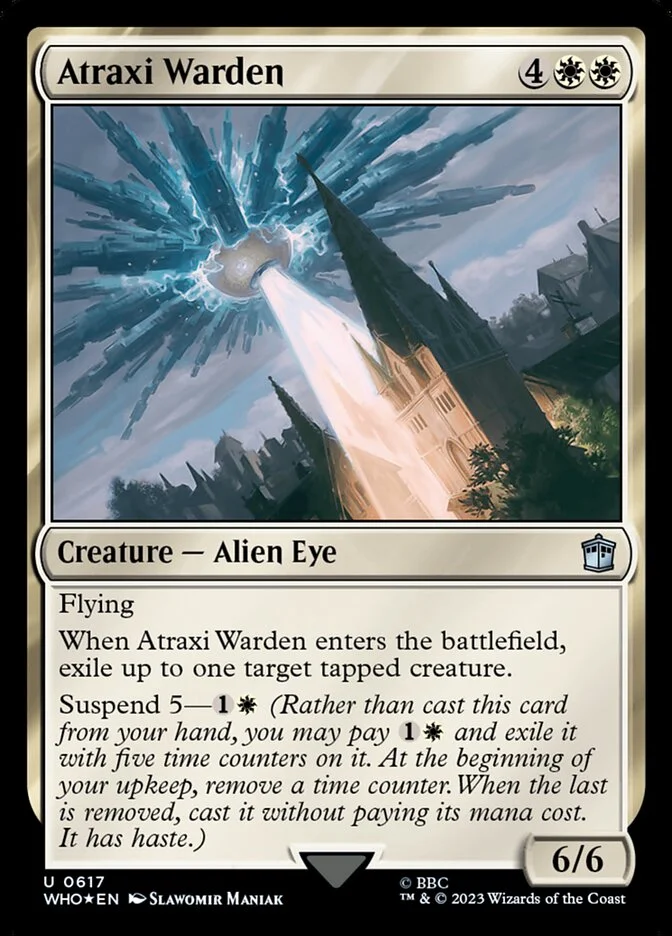 Atraxi Warden 「WHO/617」「EN」