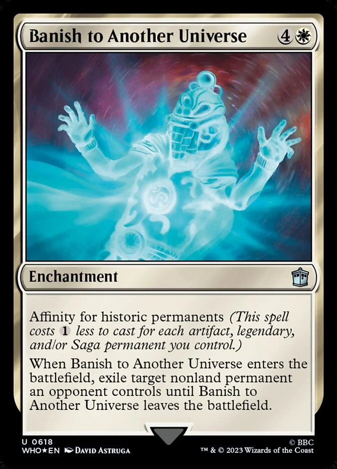 Banish to Another Universe 「WHO/618」「EN」
