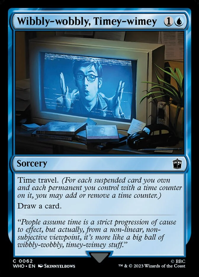 Wibbly-wobbly, Timey-wimey 「WHO/62」「EN」
