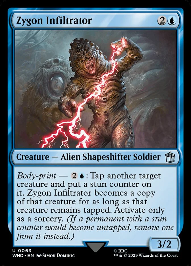 Zygon Infiltrator 「WHO/63」「EN」