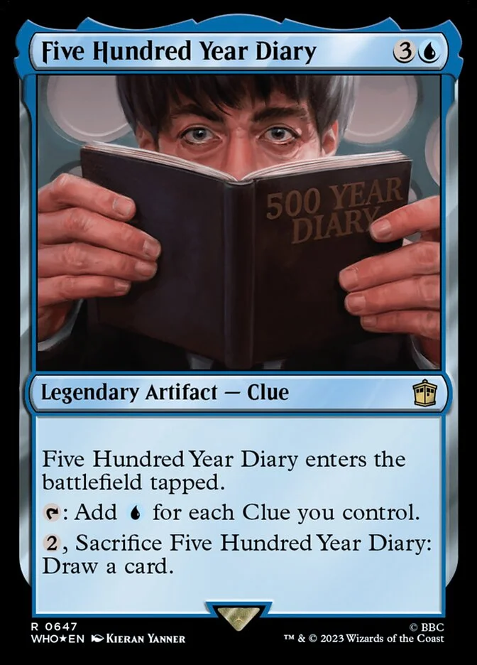 Five Hundred Year Diary 「WHO/647」「EN」