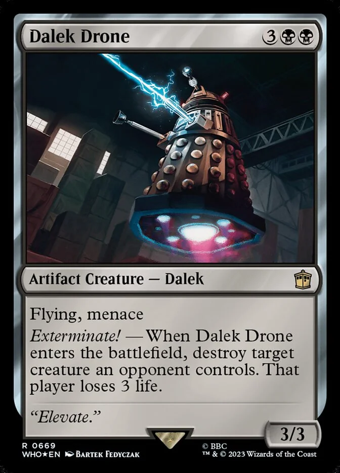 Dalek Drone 「WHO/669」「EN」