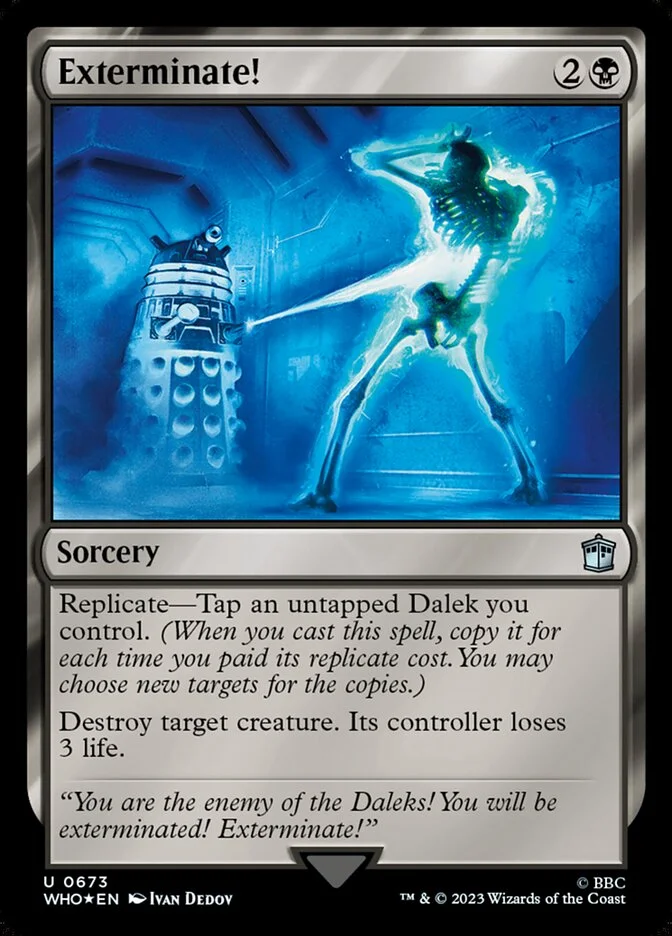 Exterminate! 「WHO/673」「EN」