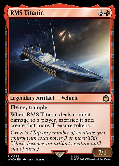 RMS Titanic [WHO/698]