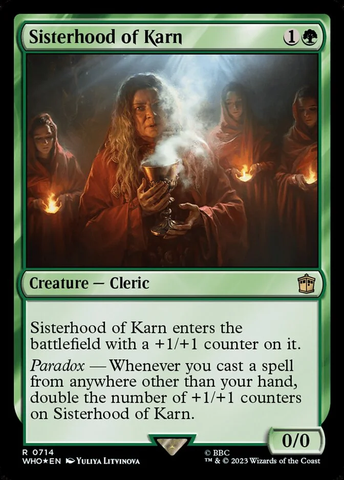 Sisterhood of Karn 「WHO/714」「EN」
