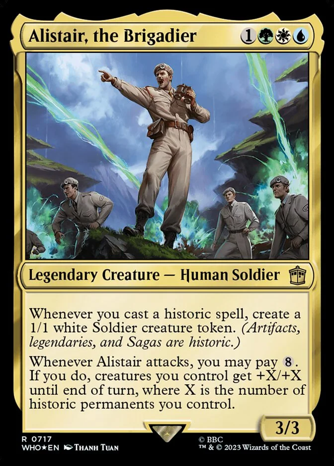 Alistair, the Brigadier 「WHO/717」「EN」