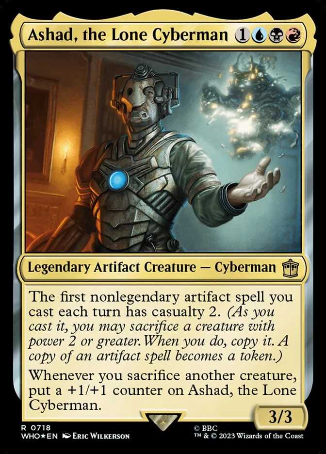 Ashad, the Lone Cyberman 「WHO/718」「EN」