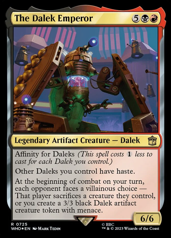 The Dalek Emperor 「WHO/725」「EN」