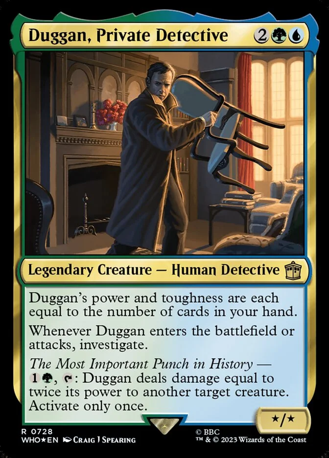Duggan, Private Detective 「WHO/728」「EN」