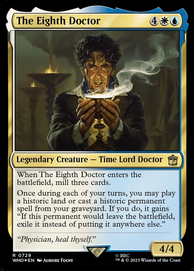 The Eighth Doctor 「WHO/729」「EN」