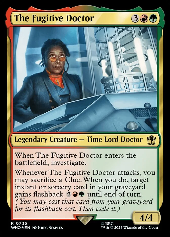 The Fugitive Doctor 「WHO/735」「EN」