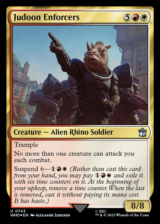 Judoon Enforcers 「WHO/743」「EN」