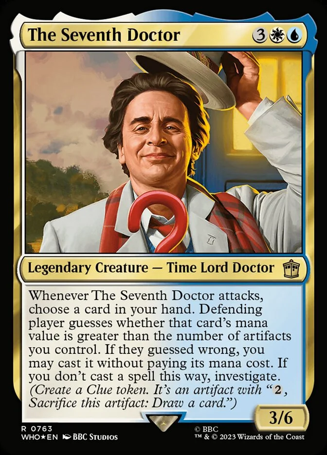 The Seventh Doctor 「WHO/763」「EN」