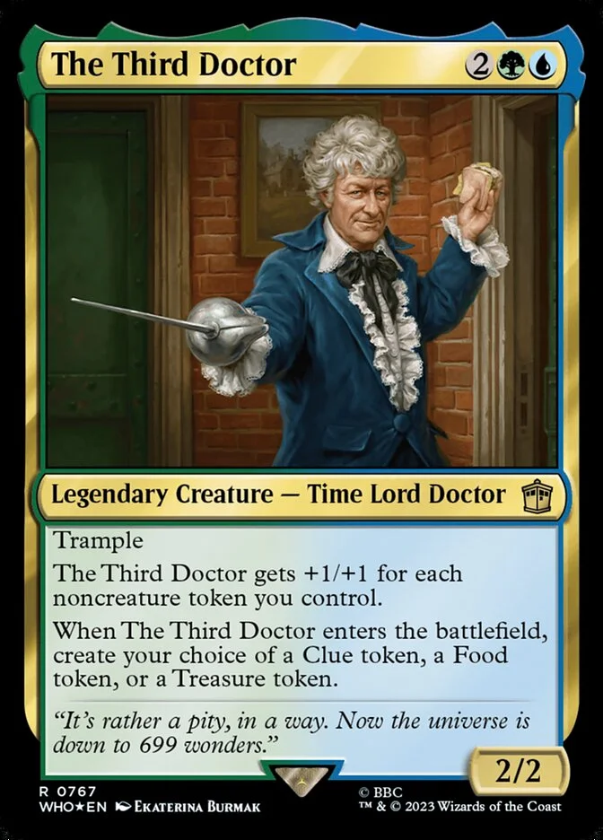 The Third Doctor 「WHO/767」「EN」
