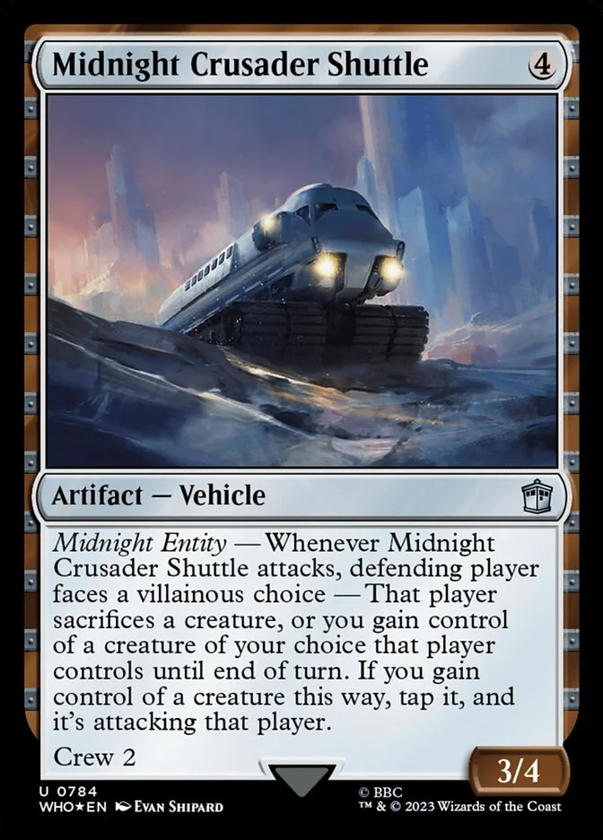 Midnight Crusader Shuttle 「WHO/784」「EN」