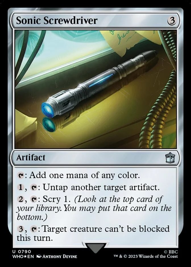 Sonic Screwdriver 「WHO/790」「EN」
