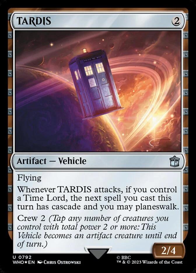TARDIS 「WHO/792」「EN」