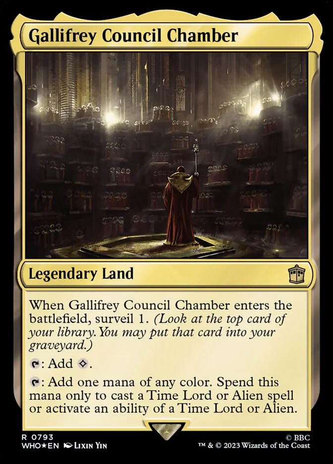 Gallifrey Council Chamber 「WHO/793」「EN」