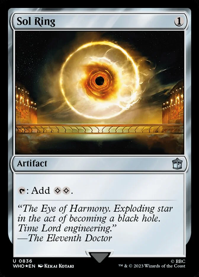 Sol Ring 「WHO/836」「EN」