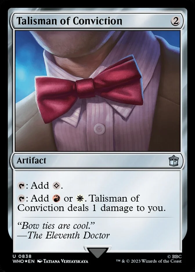Talisman of Conviction 「WHO/838」「EN」