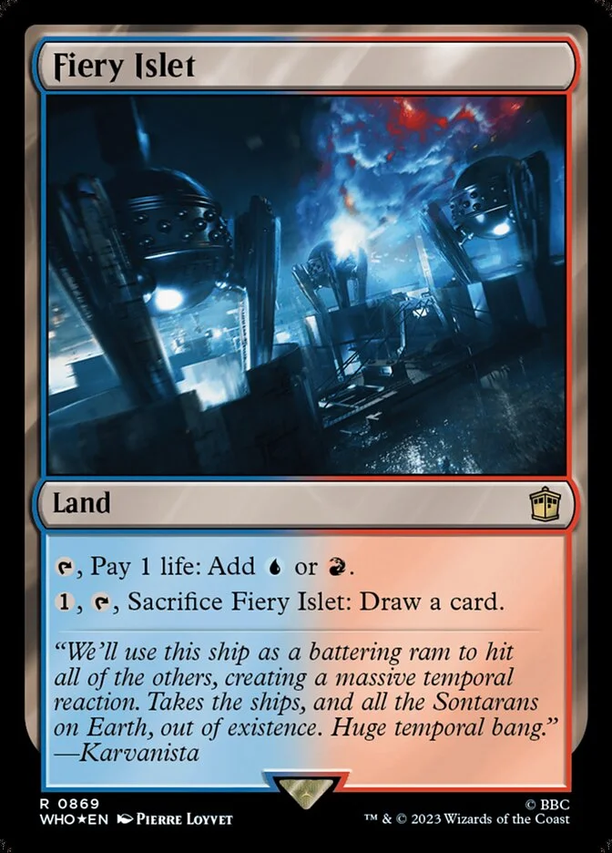 Fiery Islet 「WHO/869」「EN」