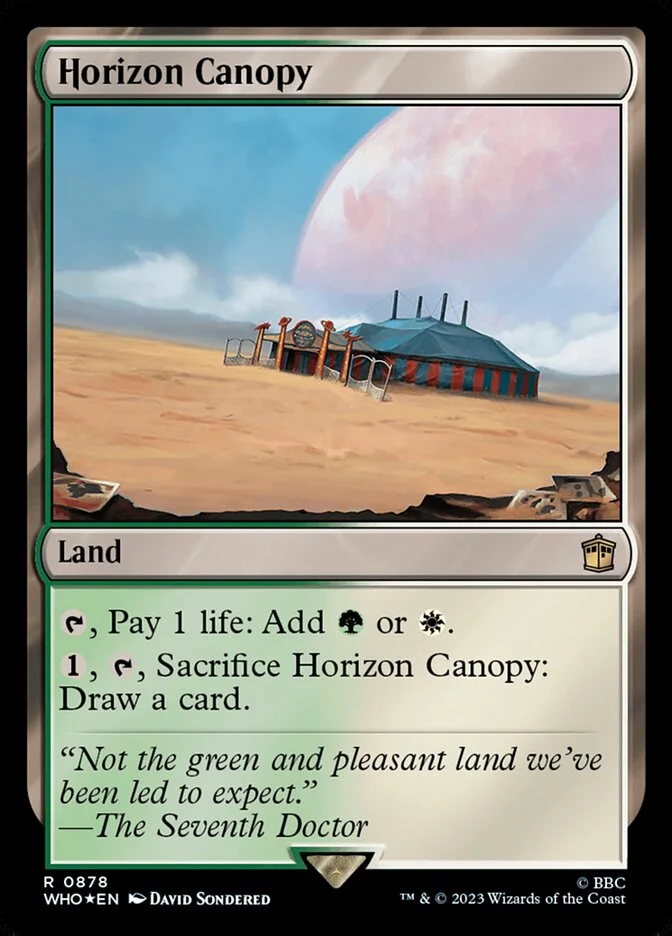 Horizon Canopy 「WHO/878」「EN」