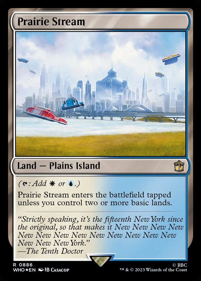 Prairie Stream 「WHO/886」「EN」