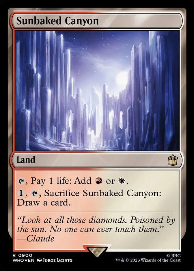 Sunbaked Canyon 「WHO/900」「EN」