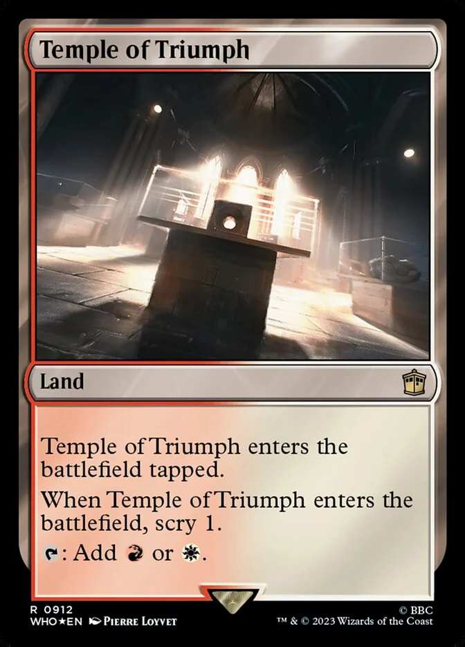Temple of Triumph 「WHO/912」「EN」