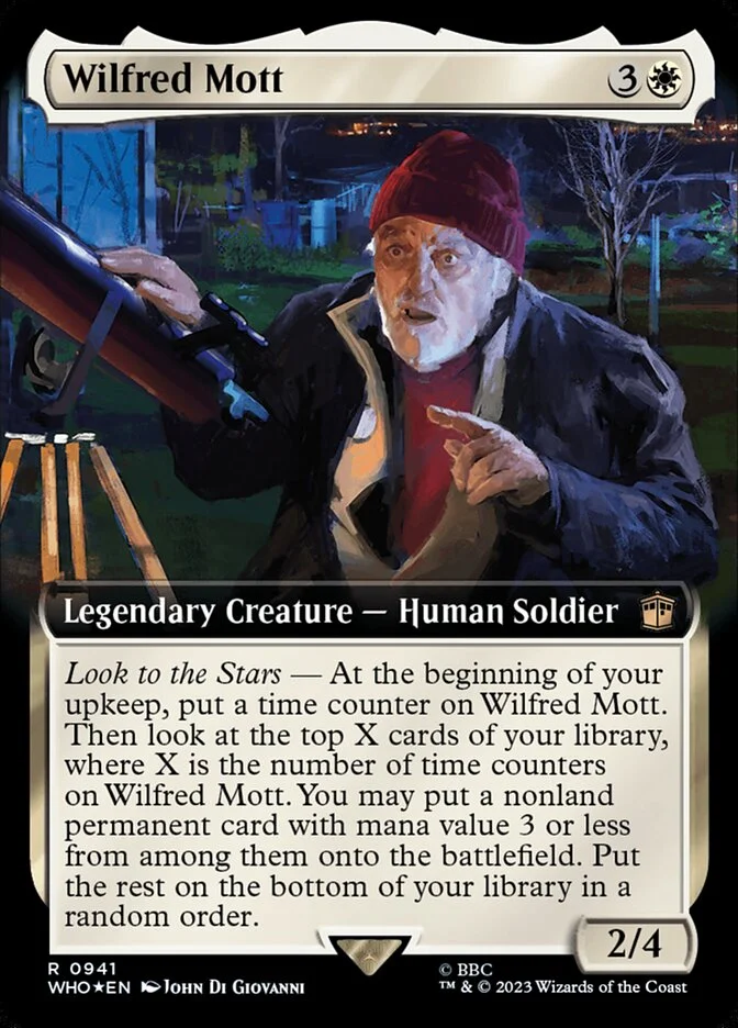 Wilfred Mott 「WHO/941」「EN」