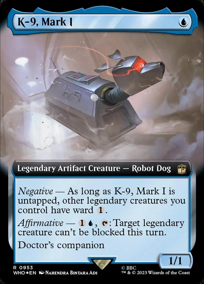K-9, Mark I 「WHO/953」「EN」