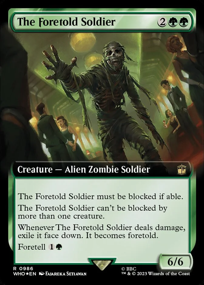 The Foretold Soldier 「WHO/986」「EN」