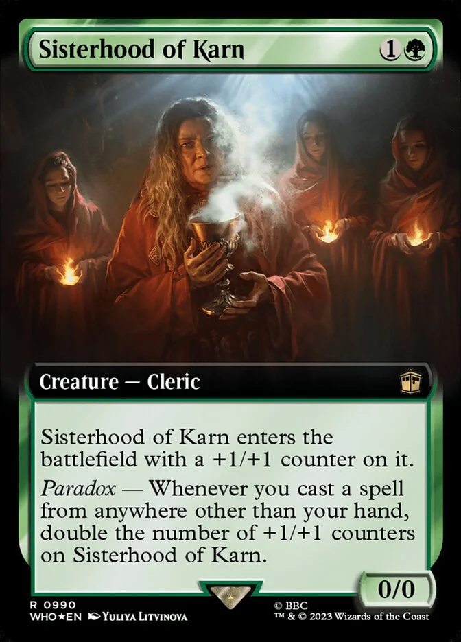 Sisterhood of Karn 「WHO/990」「EN」