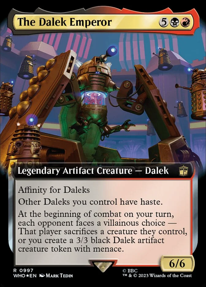 The Dalek Emperor 「WHO/997」「EN」