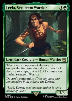 Leela, Sevateem Warrior #107 · Magic: The Gathering